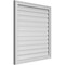 Ekena Millwork Vertical Surface Mount PVC Gable Vent: Functional, w/ 2"W x 1-1/2"P Brickmould Frame, 32"W x 34"H GVPVE32X3402SF - alternate 4